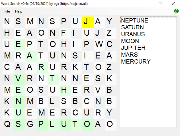 Word Search screenshot
