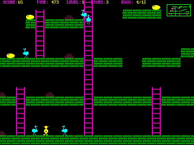 Chuckie Egg Returns Screenshot