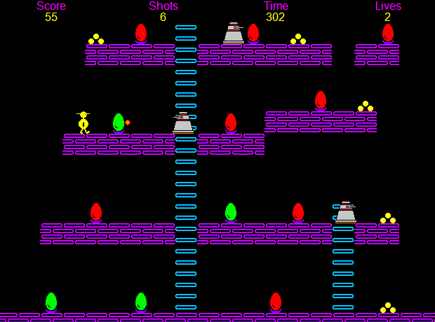 Chuckie Egg Future Screenshot