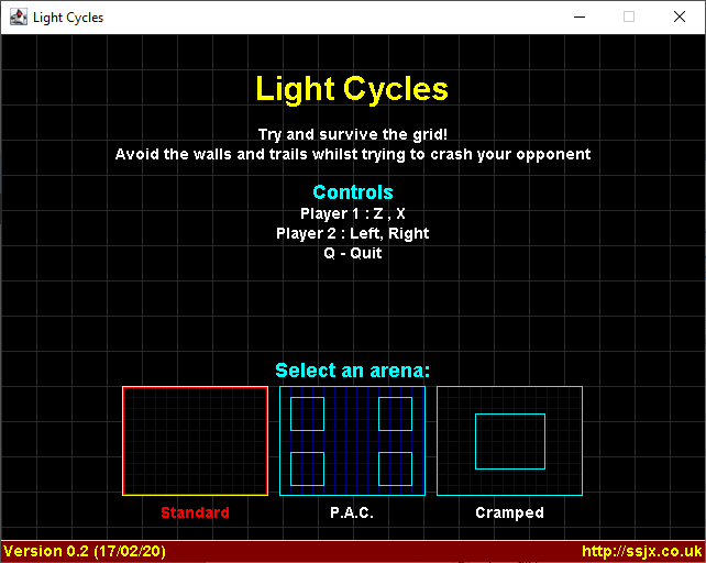 Light Cycles Screenshot